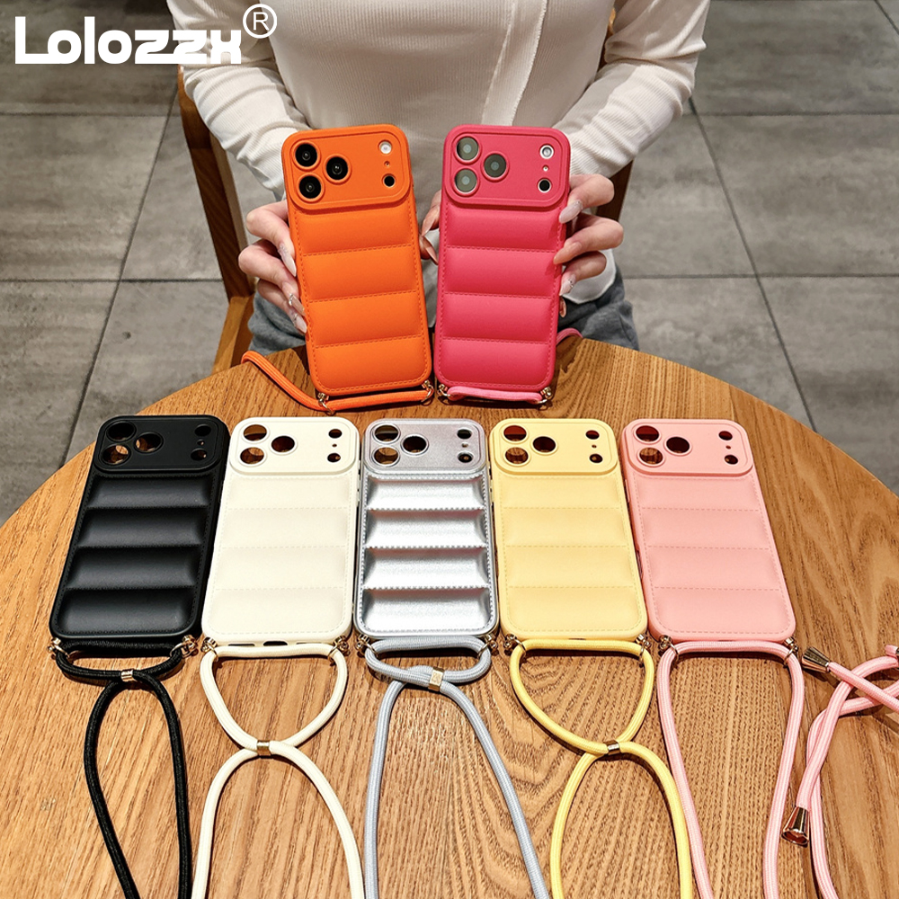 Lanyard Phone Strap - Crossbody Shoulder Strap Down Jacket Lanyard