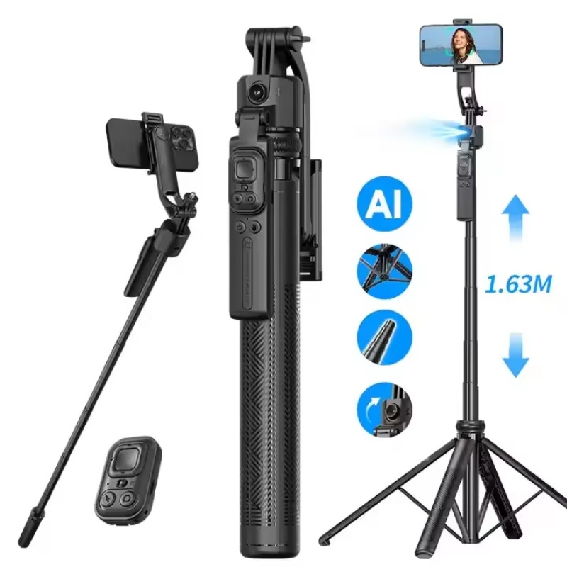 C17 Foldable AI Face Tracking  – Selfie Stick Tripod recenzja i cena
