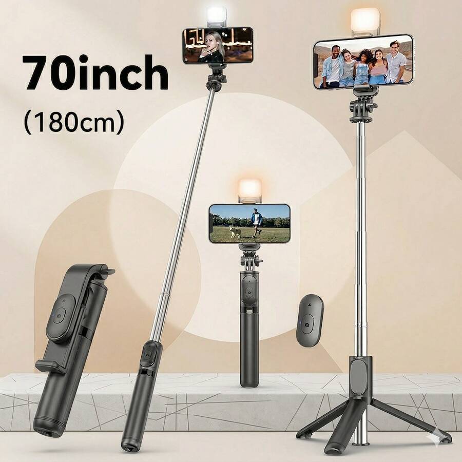 70 Inch Extendable Selfie Stic – Selfie Stick Tripod recenzja i cena