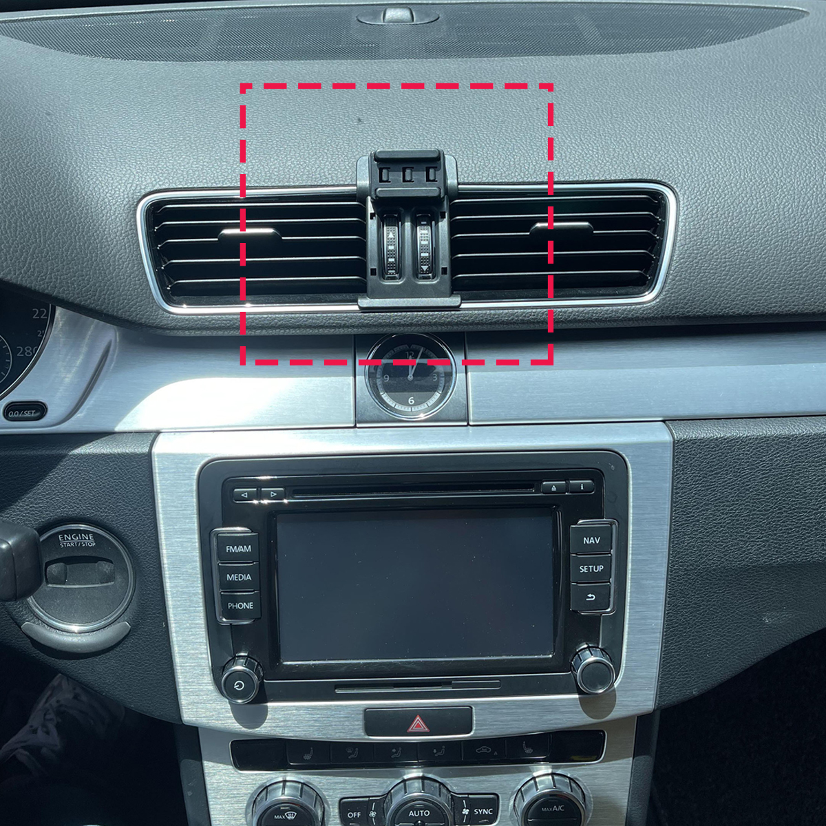 Car Phone Holder vent For Volk – Phone Accessories Rack recenzja i cena
