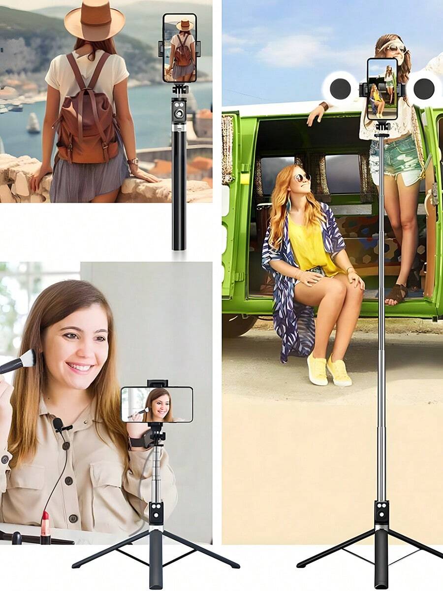 6 In 1 Selfie Stick With Fill  – Selfie Stick Tripod recenzja i cena