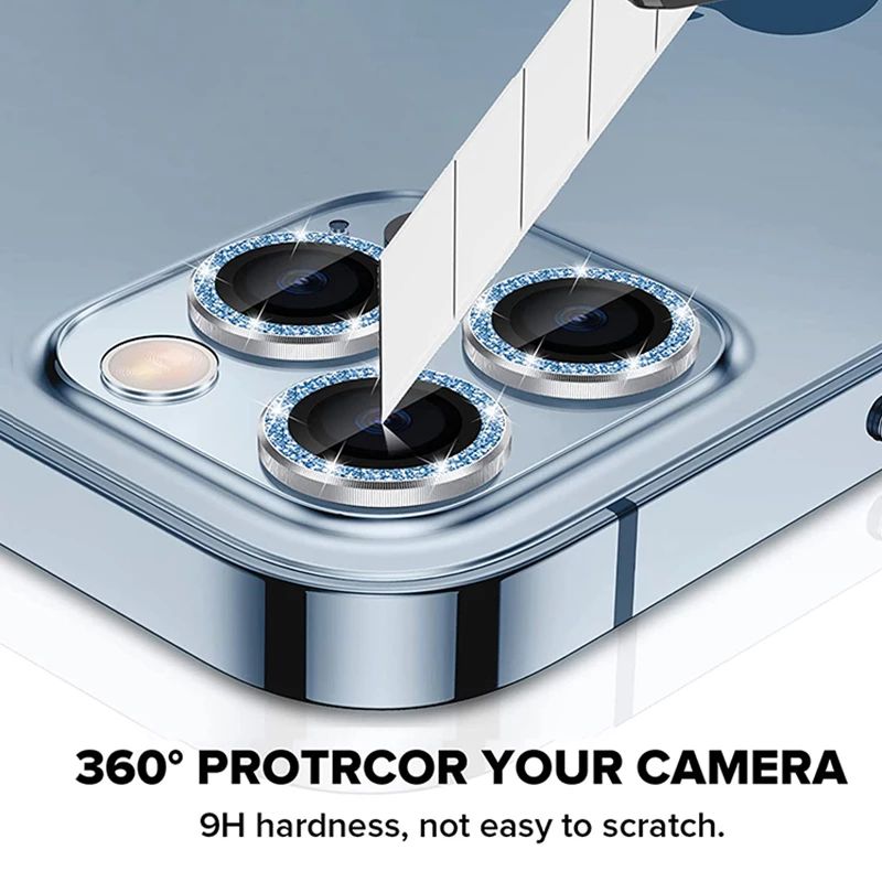 1 Set Metal Ring Glass Camera  – Phone Accessories Kit recenzja i cena