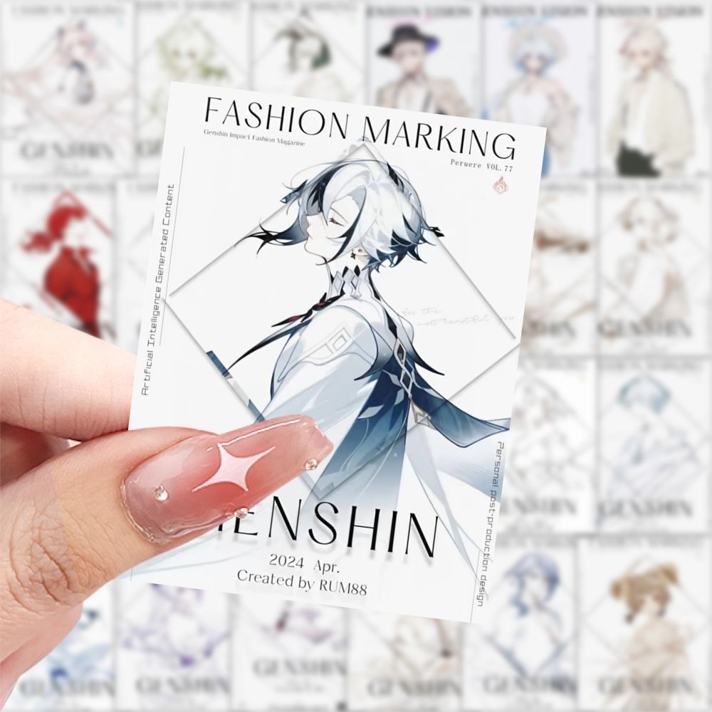 189 Genshin Impact character s – Phone Accessories Poster recenzja i cena