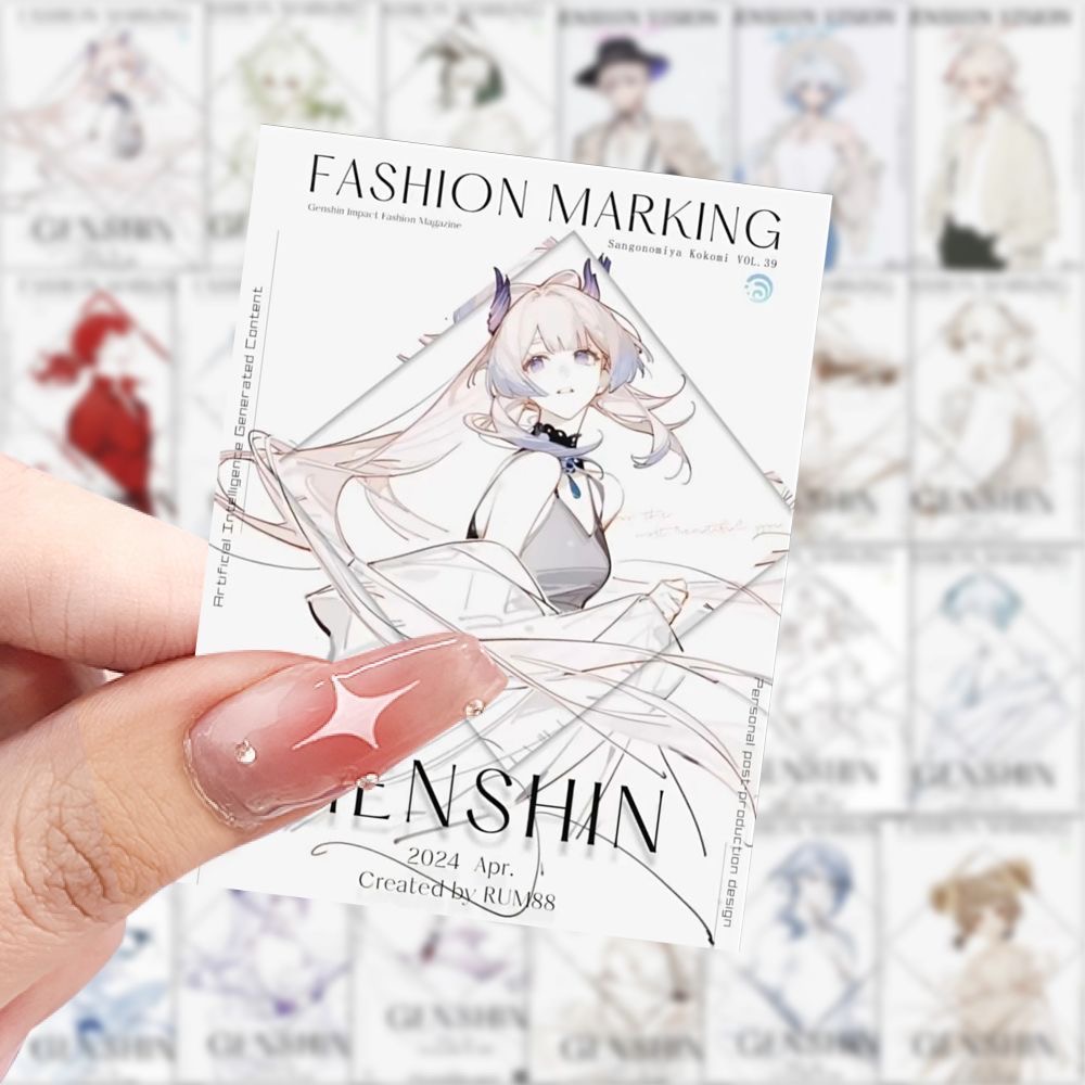 189 Genshin Impact character s – Phone Accessories Poster recenzja i cena