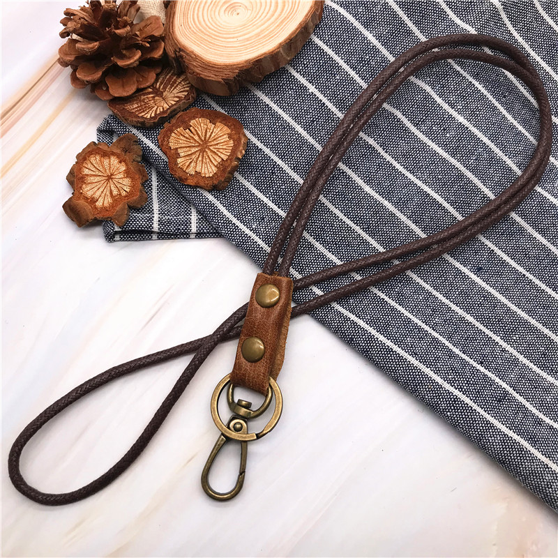 Cowhide Genuine Leather Lanyar – Neck Hanging Phone Holder recenzja i cena
