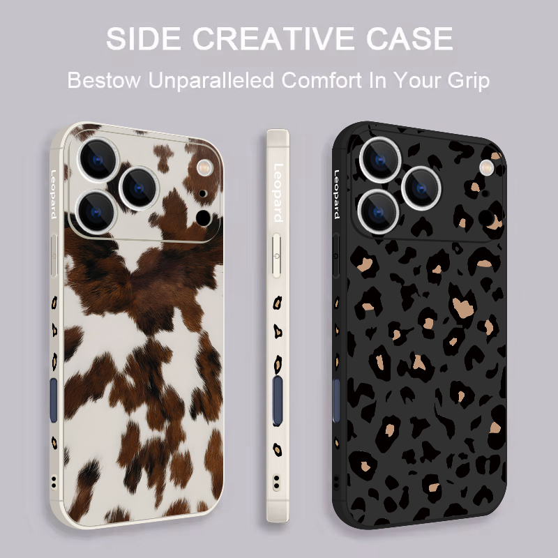 Leopard Print TPU Phone Case F – Lanyard Phone Strap recenzja i cena