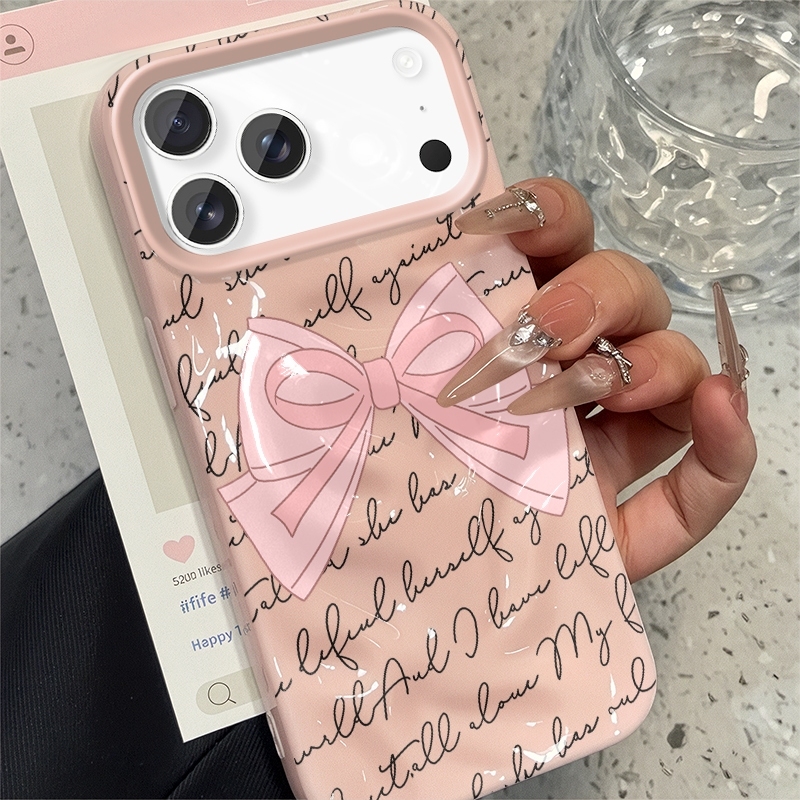 Lovely Korean Bow Candy Color  – Phone Accessories For Girls recenzja i cena