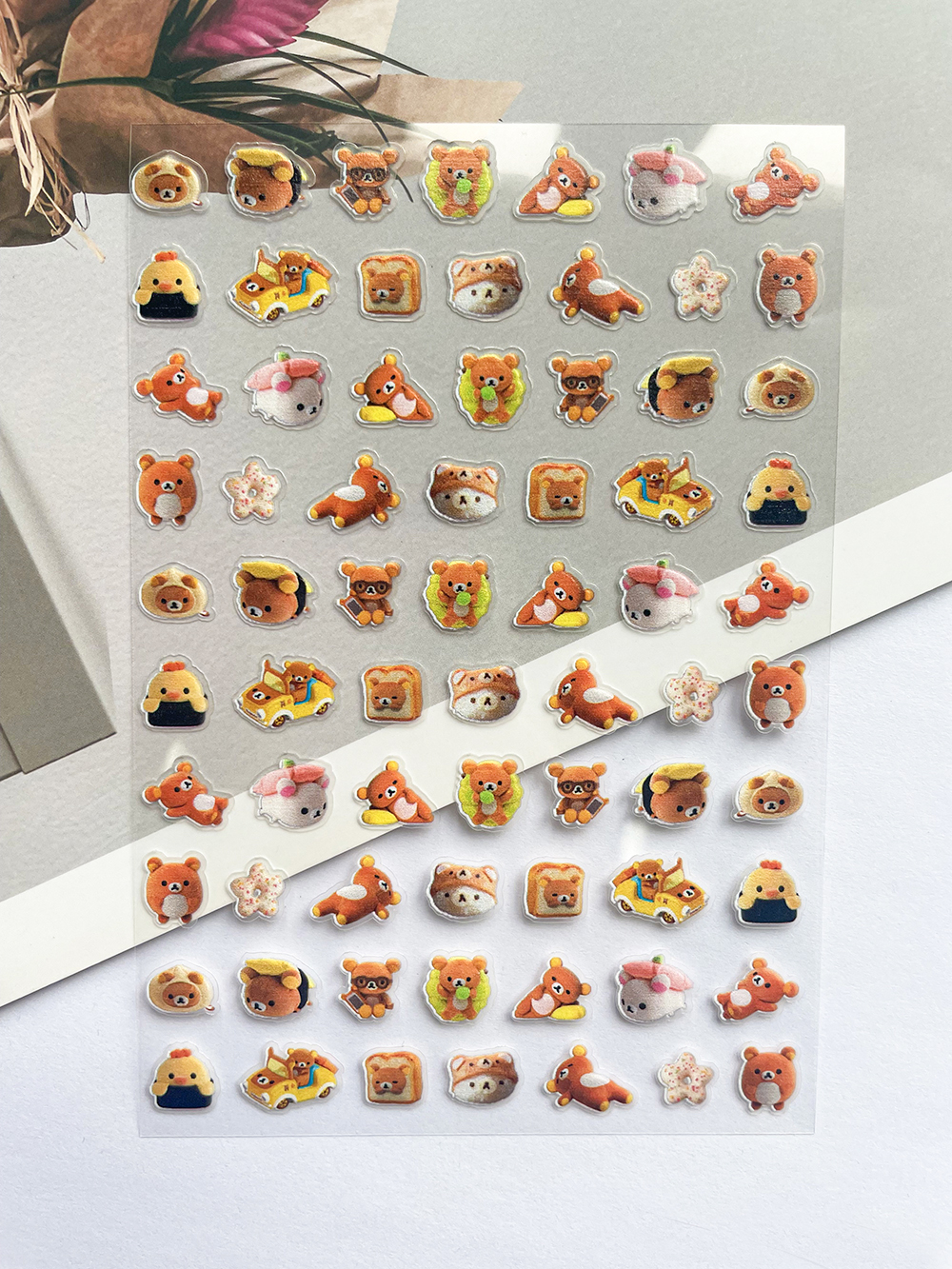 Kawaii Pvc Mini Friend Rilakku – Phone Accessories Poster recenzja i cena