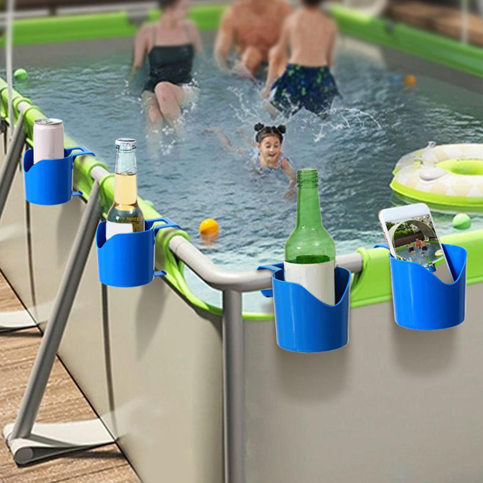 4pcs Swimming Pool Side Drink  – Phone Accessories Rack recenzja i cena