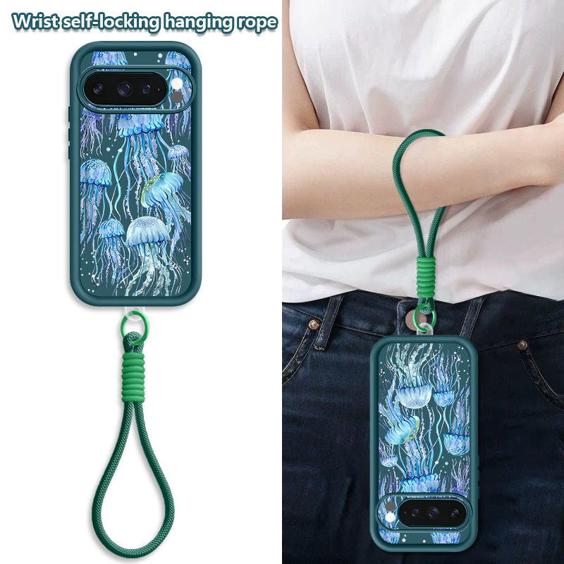 Humpback Whale Print Wrist Str – Lanyard Phone Strap recenzja i cena