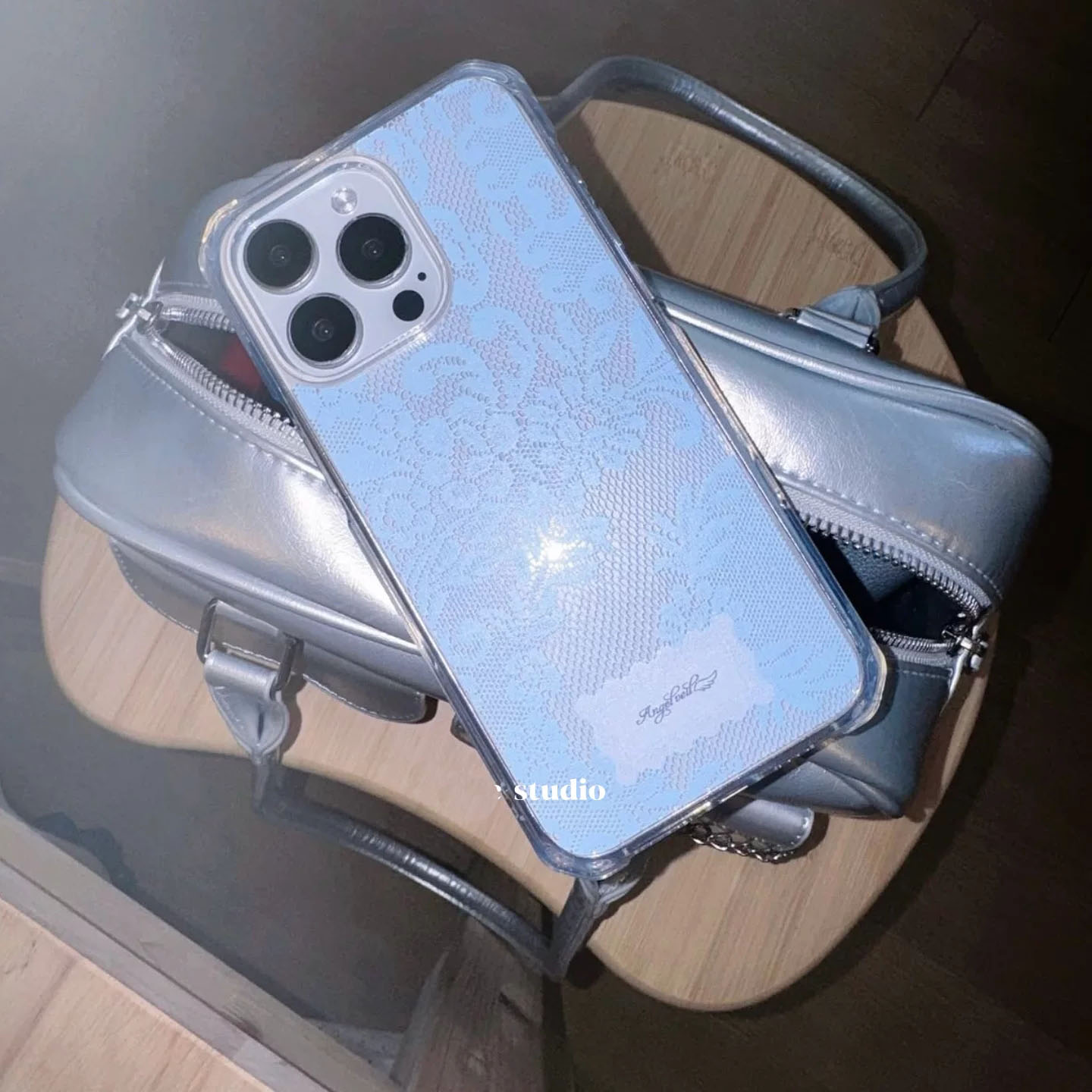 Korean Ins Colored Lace Sweet  – Phone Accessories For Girls recenzja i cena