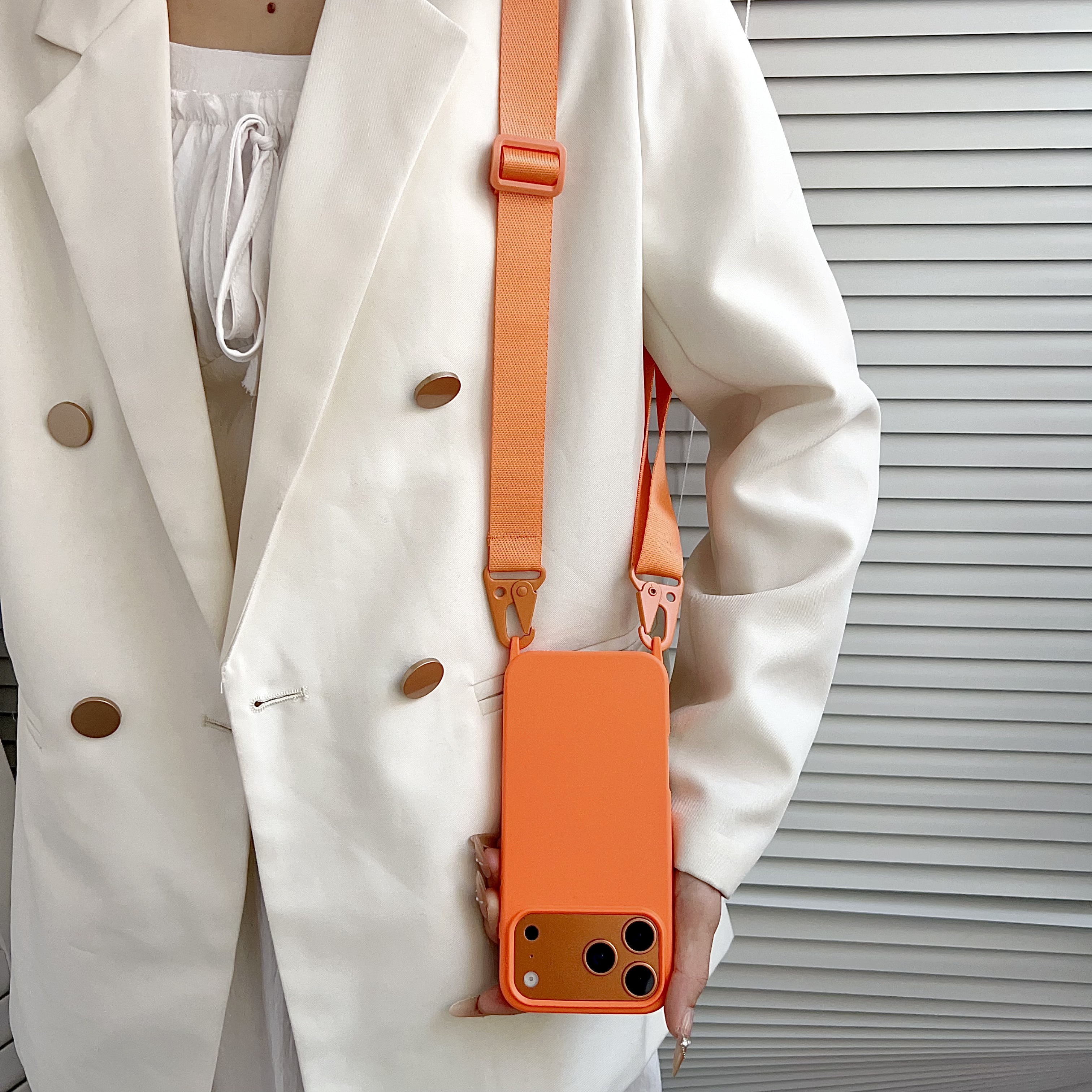 Crossbody Lanyard Matte Silico – Phone Accessories For Girls recenzja i cena