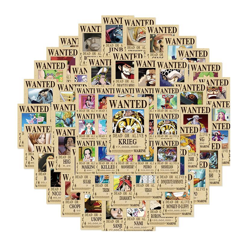 140pcs One Piece Bounty Sticke – Phone Accessories Poster recenzja i cena