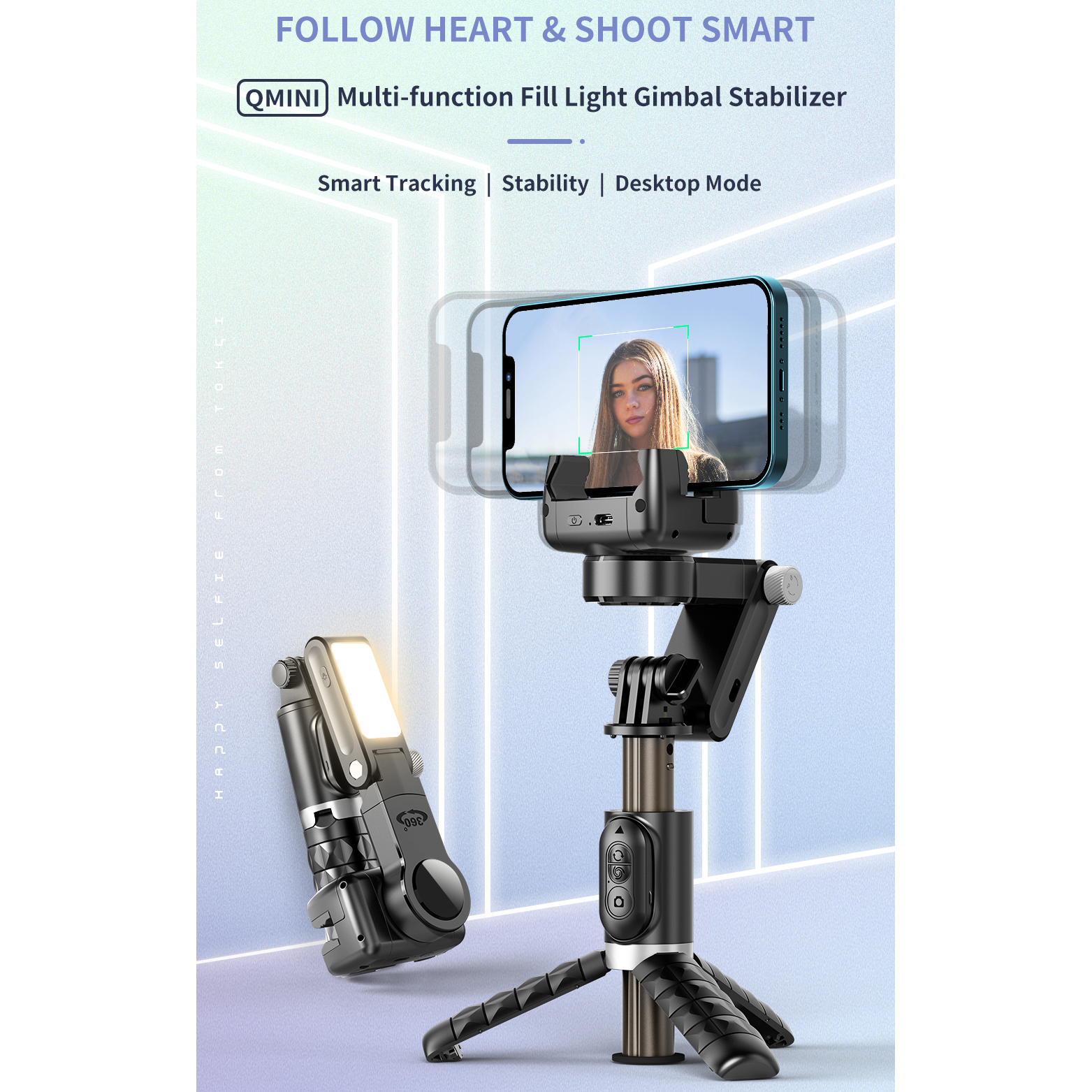 Selfie Stick Phone Gimbal Stab – Selfie Stick Tripod recenzja i cena