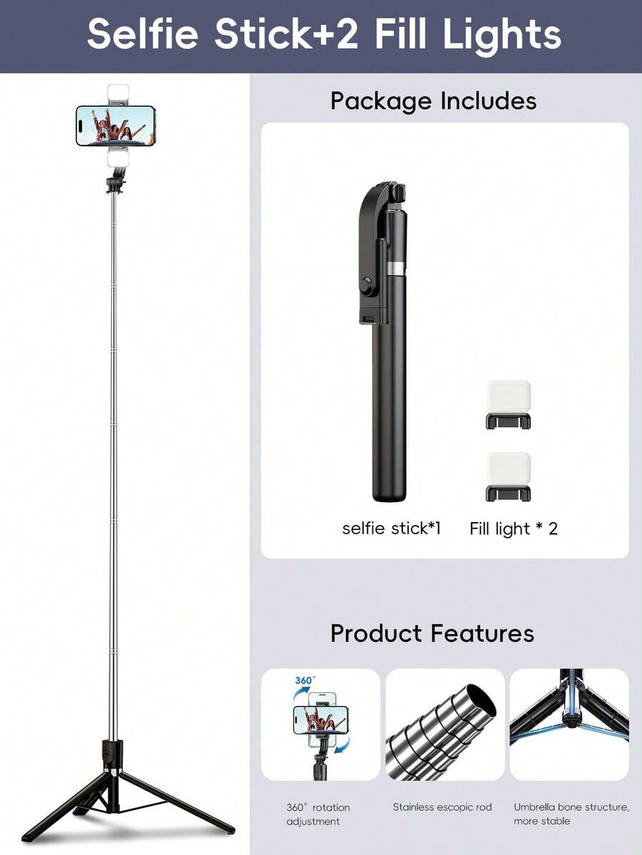 170cm Metal Bluetooth Remote C – Selfie Stick Tripod recenzja i cena