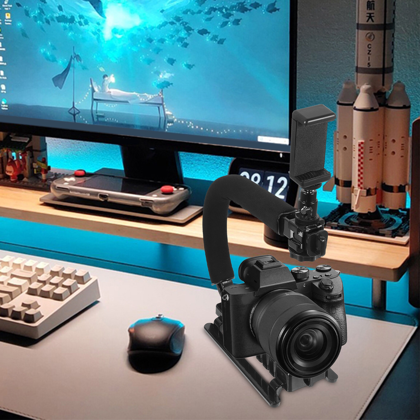 Gimbal for Camera Phone Holder – Phone Accessories For Content Creators recenzja i cena