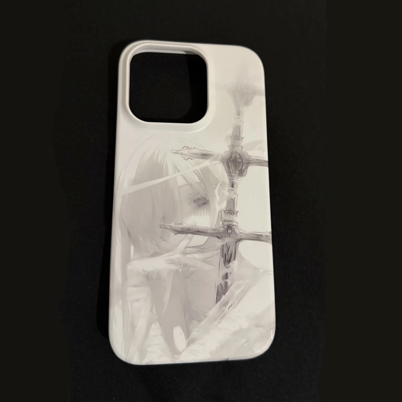 Beautiful Anime Girl Sword Coo – Phone Accessories For Girls recenzja i cena