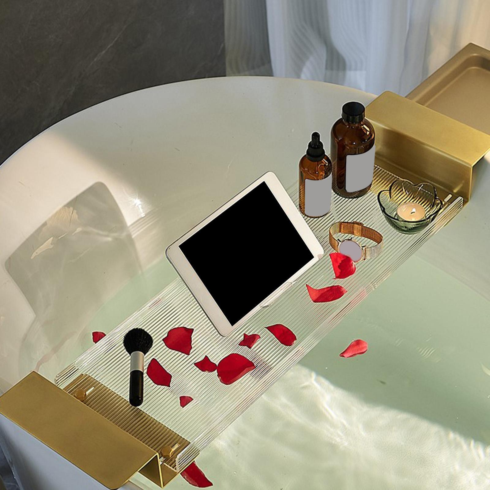 Acrylic Bathtub Tray Extendabl – Phone Accessories Rack recenzja i cena