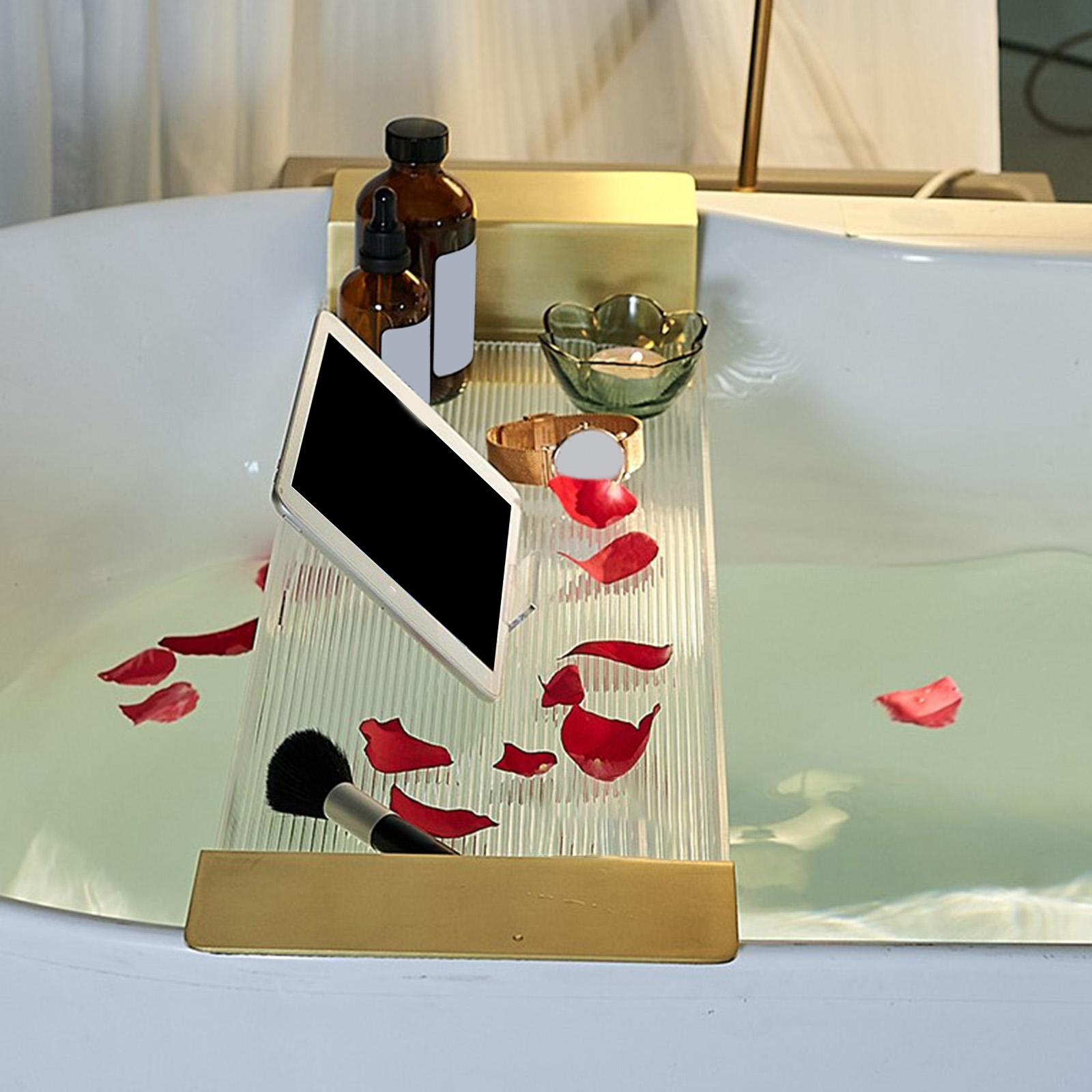 Acrylic Bathtub Tray Extendabl – Phone Accessories Rack recenzja i cena