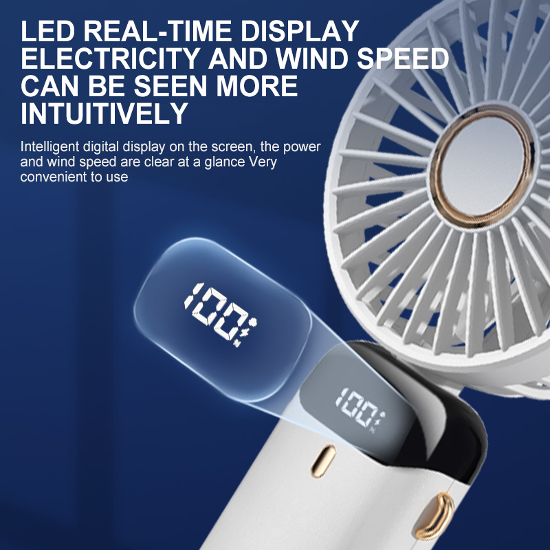 Handheld Mini Fan Wireless USB – Neck Hanging Phone Holder recenzja i cena