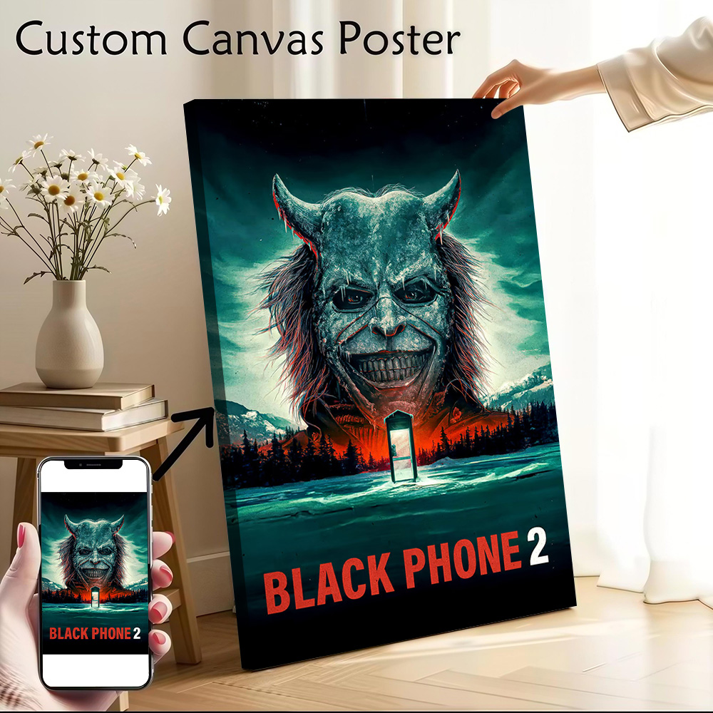 Black Phone 2 Movie Canvas Wal – Phone Accessories Poster recenzja i cena