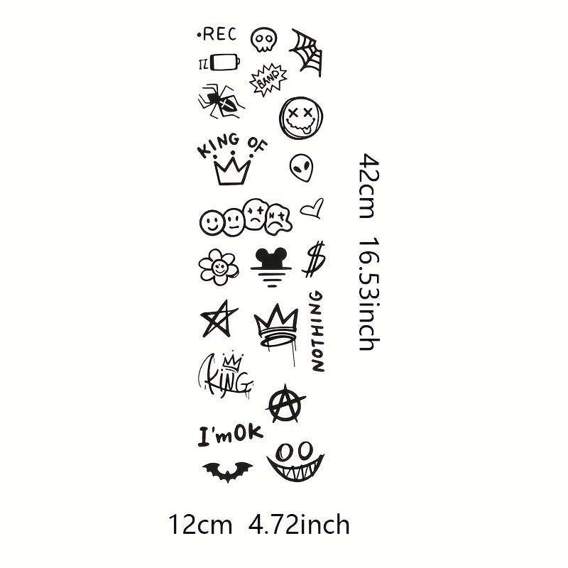 1set graffiti animation simple – Phone Accessories Rack recenzja i cena