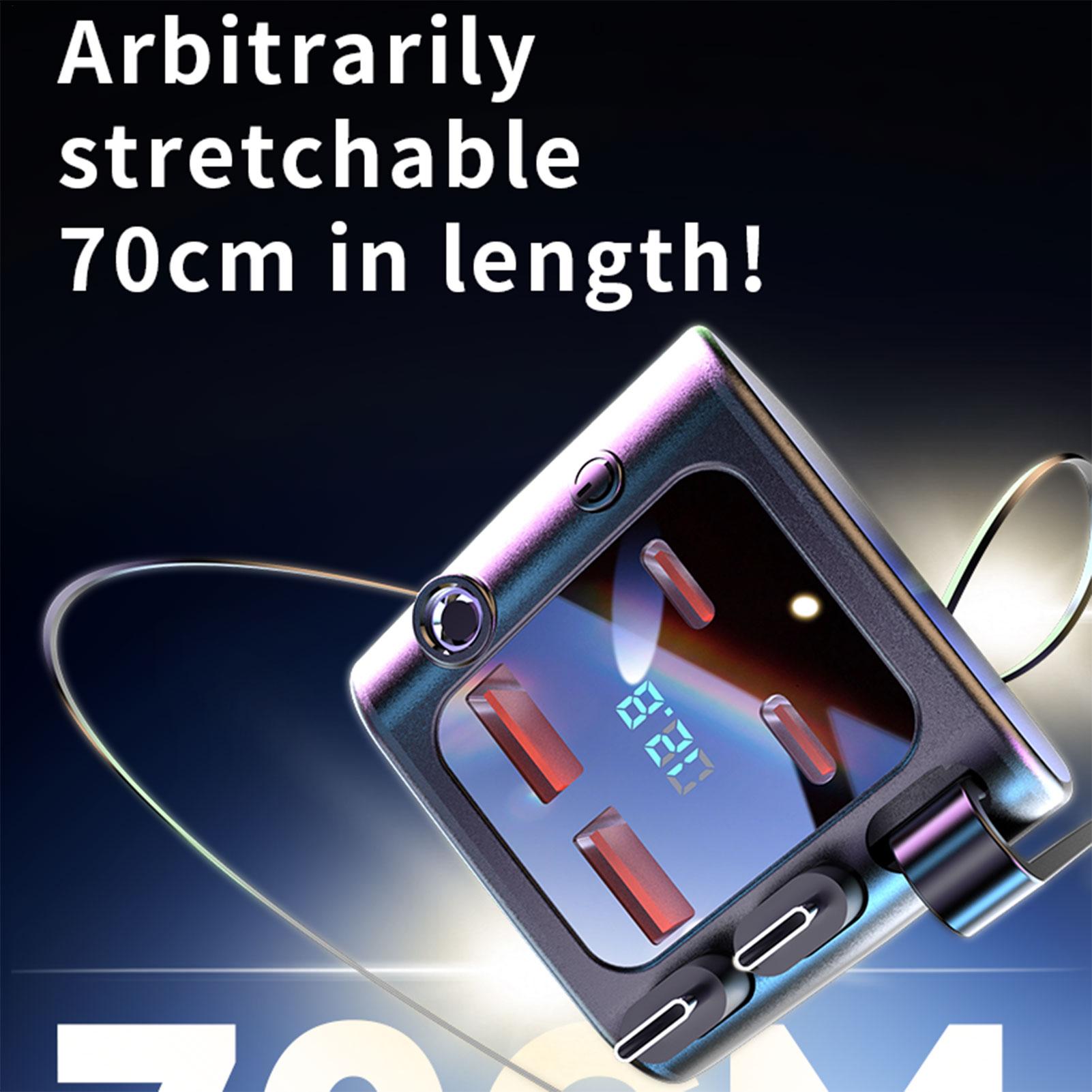 Car Charger Retractable Cord 2 – Phone Accessories Charger recenzja i cena