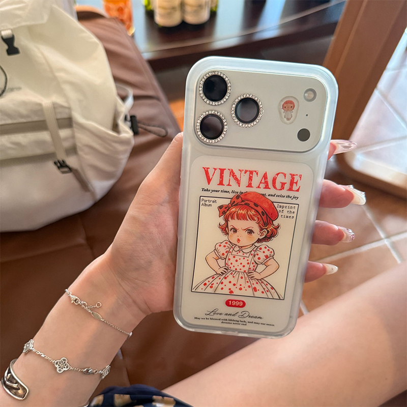 Cute Akimbo Pouting Girl Frost – Phone Accessories For Girls recenzja i cena