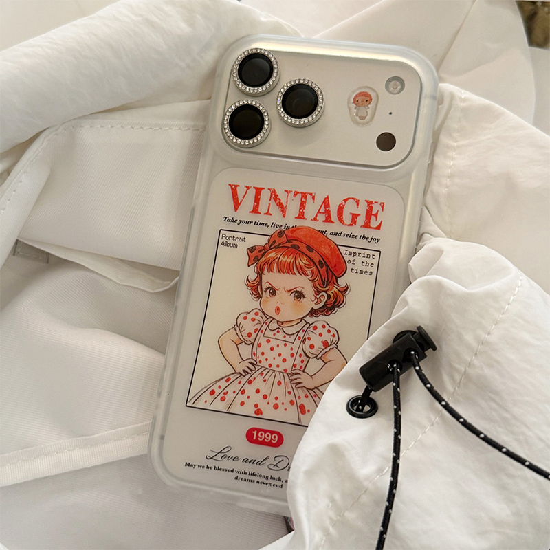 Cute Akimbo Pouting Girl Frost – Phone Accessories For Girls recenzja i cena