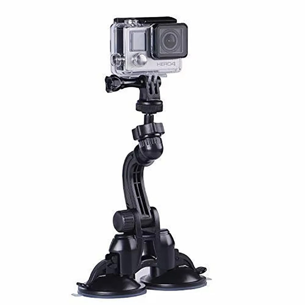 Double Suction Cup Mount with  – Selfie Stick Tripod recenzja i cena