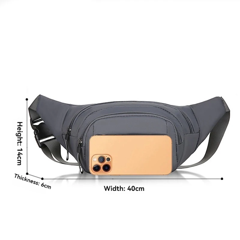 Men Canvas Fit Waistpack Mobil – Phone Accessories For Running recenzja i cena