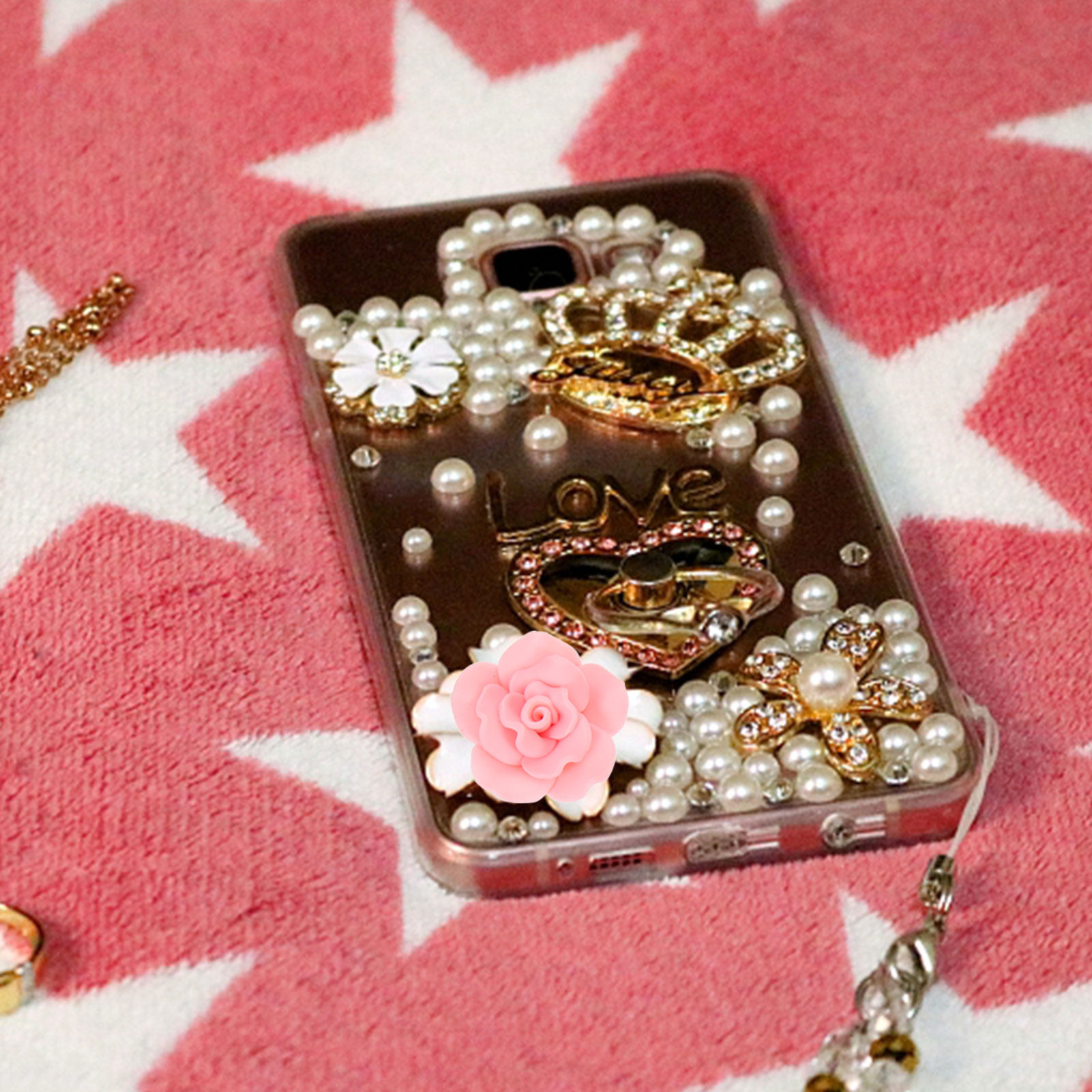 28Pcs Clay Flower Charms Set D – Phone Accessories Kit recenzja i cena