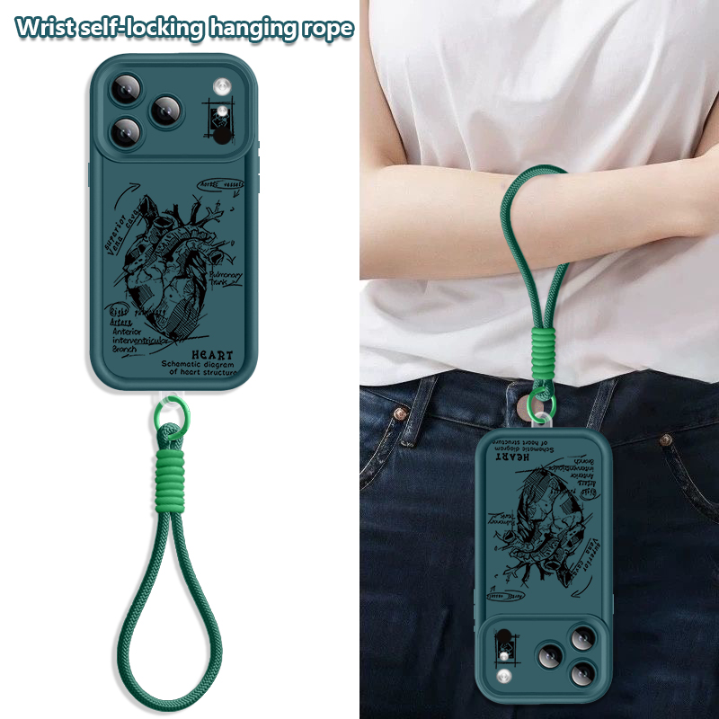 Creative Heart Model Pattern L – Lanyard Phone Strap recenzja i cena