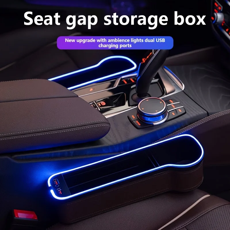 2-In-1 Car Seat Gap Organizer  – Phone Accessories Charger recenzja i cena