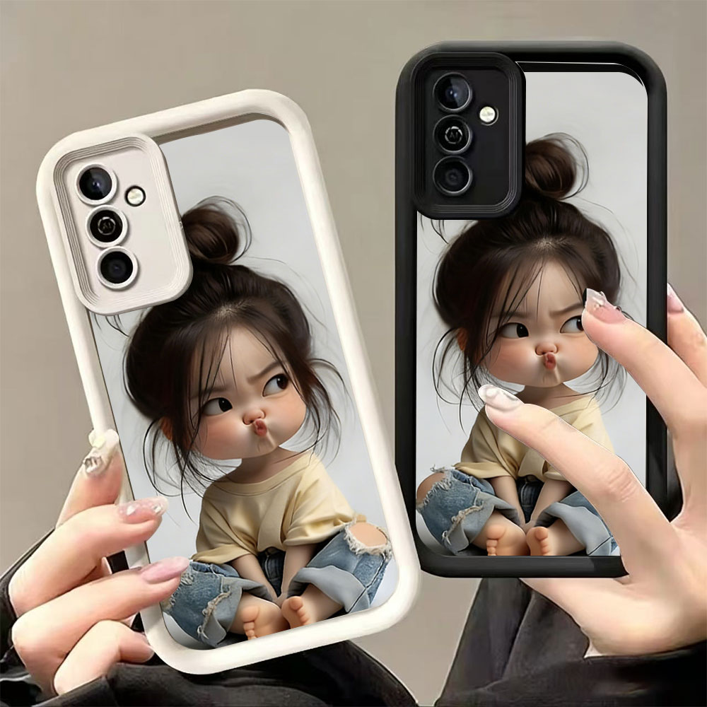 Meatball Head Girl Silicone Sh – Phone Accessories For Girls recenzja i cena