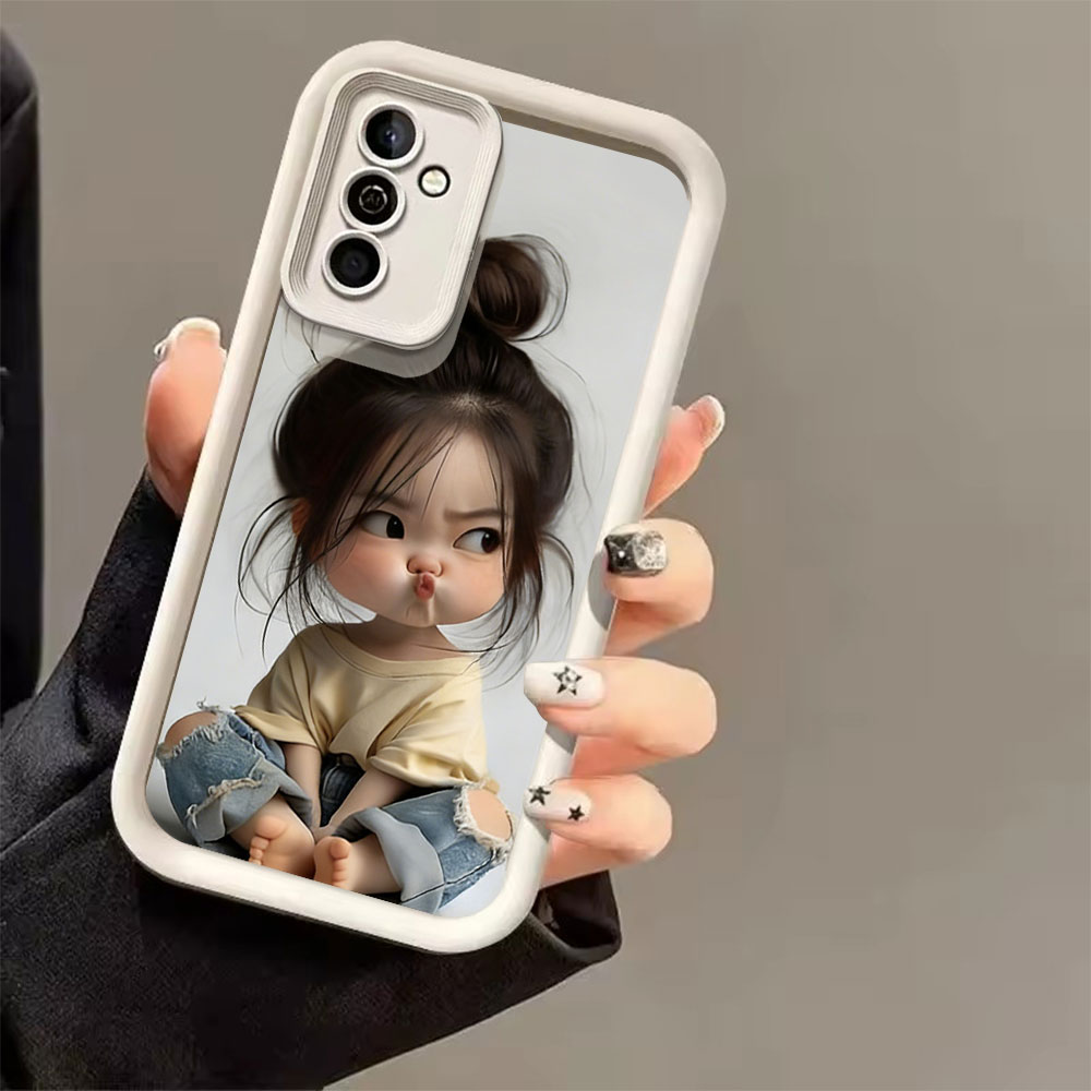 Meatball Head Girl Silicone Sh – Phone Accessories For Girls recenzja i cena