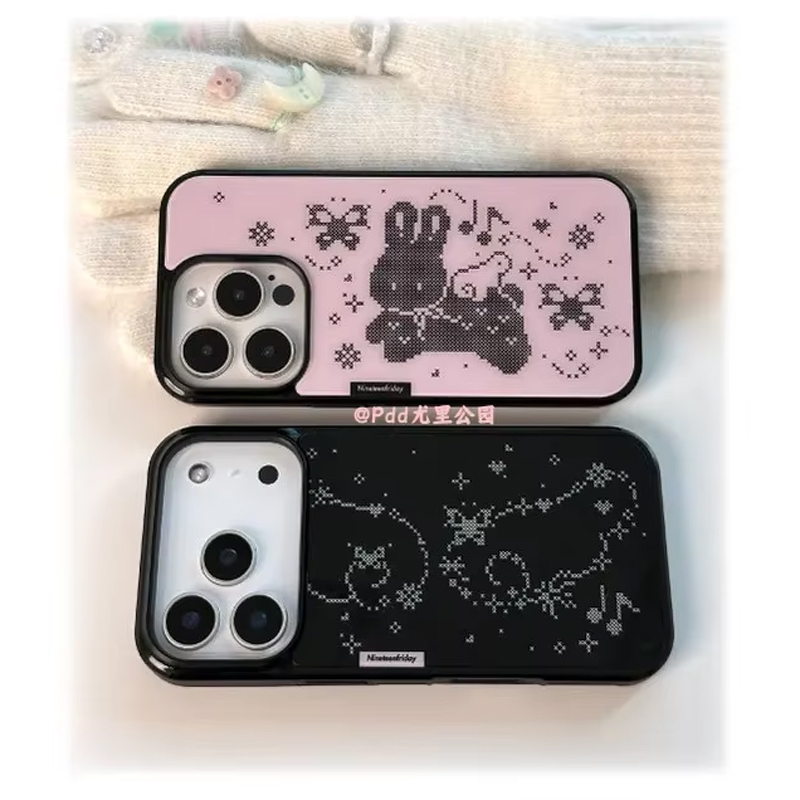 Korean Ins Sweet Girl Rabbit W – Phone Accessories For Girls recenzja i cena