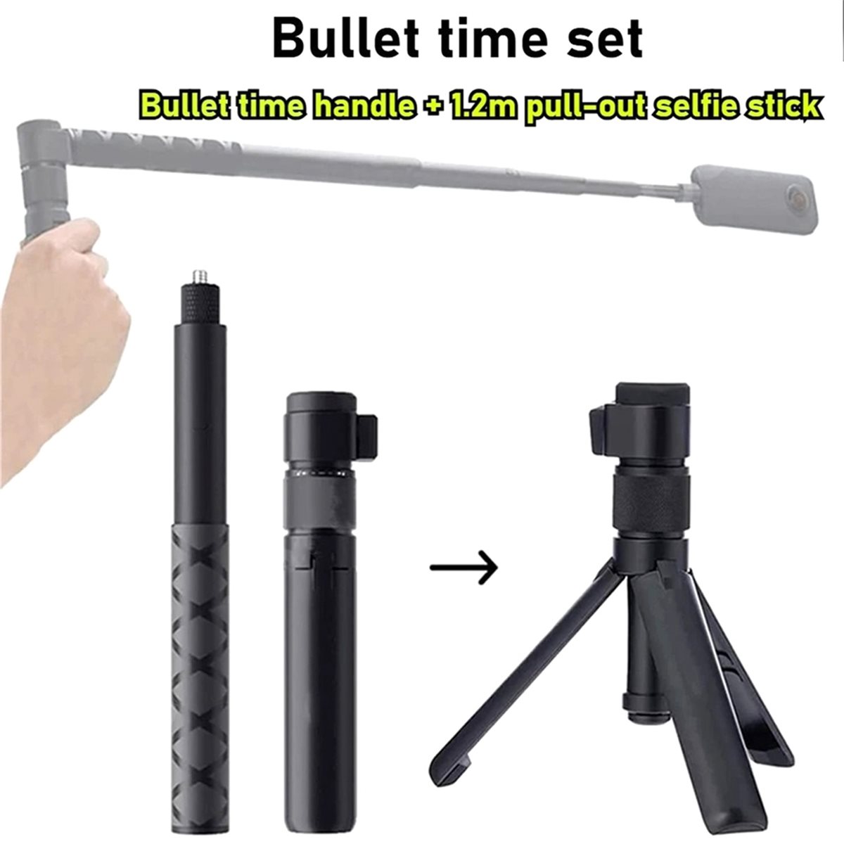 N05R Rotary Handle Desktop Tri – Selfie Stick Tripod recenzja i cena