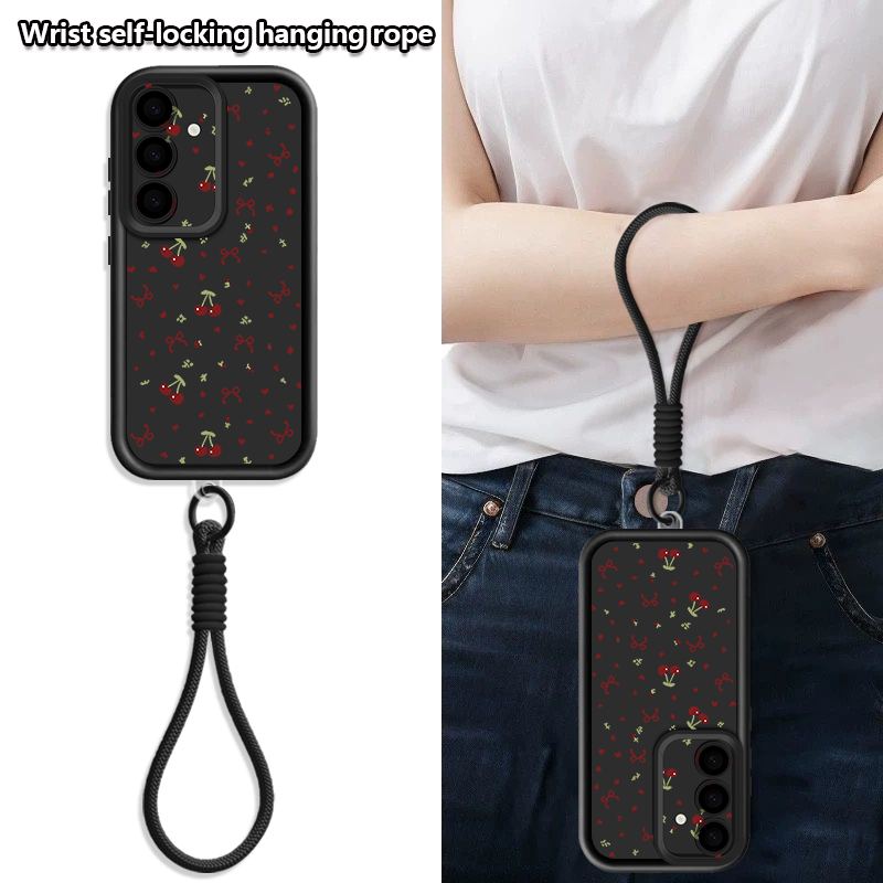 Little Cherry Pattern Lanyard  – Lanyard Phone Strap recenzja i cena
