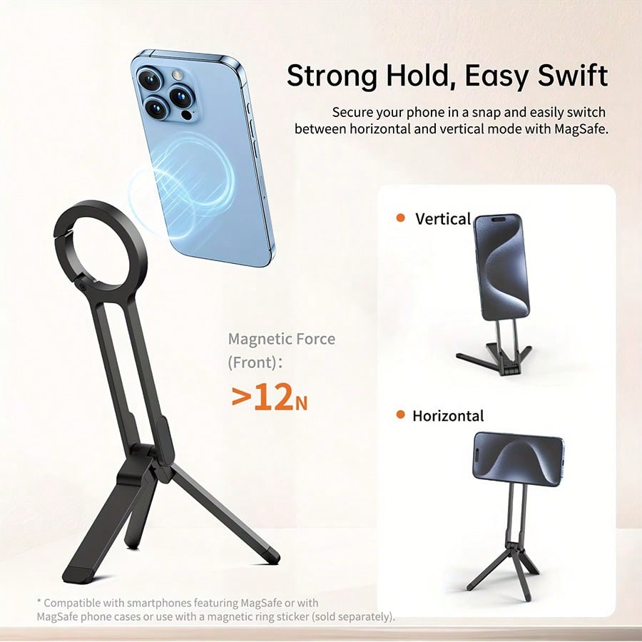 Alloy Metal Magnetic Phone Hol – Phone Accessories For Photography recenzja i cena
