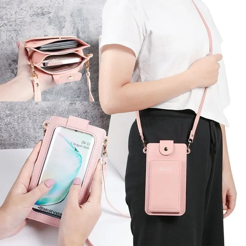 Crossbody Mobile Phone Bag for – Phone Accessories For Girls recenzja i cena