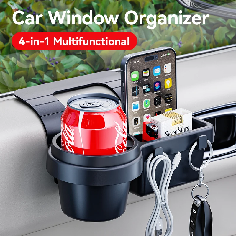 Car Cup Holder Phone Mount Org – Phone Accessories Rack recenzja i cena