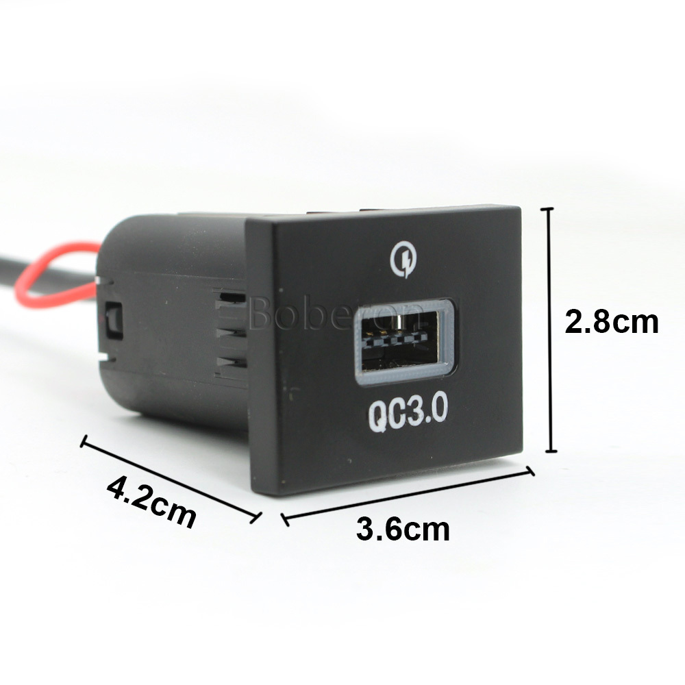 12V/24V Car QC3.0 USB Charging – Phone Accessories Charger recenzja i cena