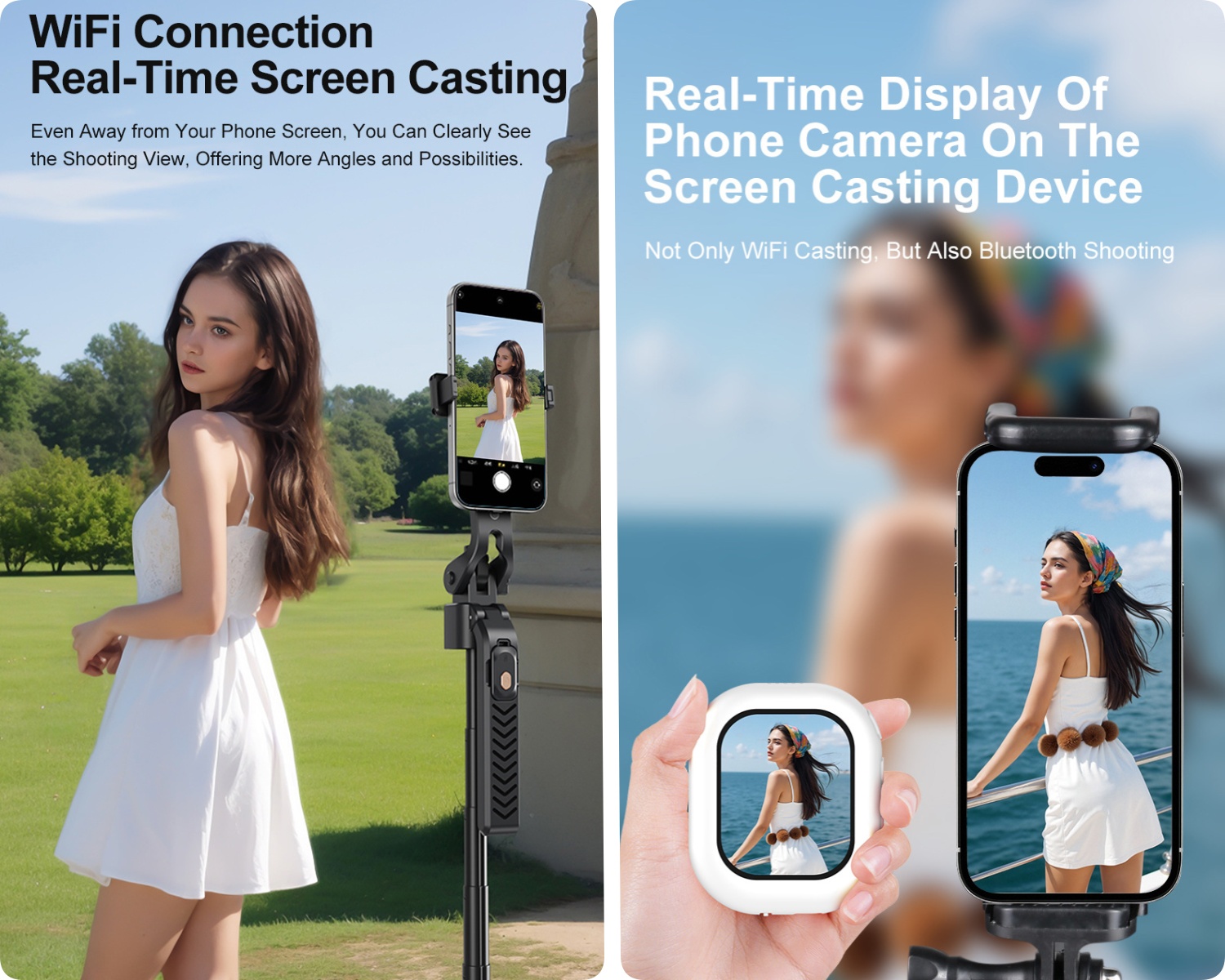 Wireless Mini Magnetic Selfie  – Phone Accessories For Photography recenzja i cena